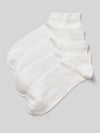 Christian Berg Men slim fit sok van viscosemix in 4-pack Wit