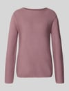 Marc O'Polo sweter z czystej bawełny o kroju regular fit Fiołkoworóżowy
