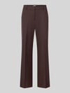 Jake*s Collection Regular Fit Gerade Hose mit Viskose-Anteil Schoko