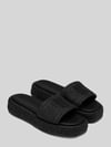 Marc O'Polo Sandale aus Strohgeflecht Modell 'LARISSA' Black
