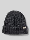 Barts Czapka beanie z detalem z logo model ‘Kaen’ BLACK