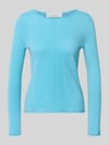 Christian Berg Woman Regular Fit Strickpullover aus reinem Kaschmir Tuerkis