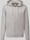 PUMA Performance Regular Fit Sweatjacke aus Baumwoll-Mix Hellgrau