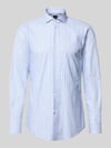 BOSS Slim Fit Businesshemd aus Baumwoll-Mix Modell 'HANK-SP' Bleu