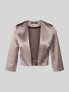 Vera Mont Kurzblazer mit offener Vorderseite Taupe