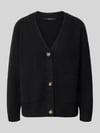 VERO MODA Oversized Strickjacke mit Woll-Anteil Modell 'BOOM' Black