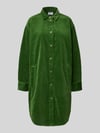 Jake*s Casual Knielanges Hemdblusenkleid aus Cord Grass