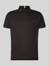 Tommy Hilfiger Koszulka polo o kroju regular fit z wyhaftowanym logo Czarny