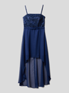 G.O.L. Sukienka w stylu przód-krótki, tył-długi (Vokuhila) Niebieski