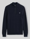 GANT Regular Fit Troyer mit Half Zip Marine