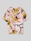 Tom Tailor regular fit blouse van pure viscose Roze