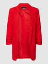 PIECES Regular Fit Longblazer mit Viskose-Anteil Modell 'BOSELLA' Hellrot