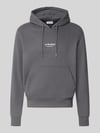 JACK & JONES Regular Fit Hoodie aus Baumwoll-Mix Modell 'Soho' Hellgrau