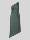 V by Vera Mont Cocktailjurk in asymmetrische look Groen