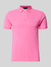Polo Ralph Lauren Slim Fit Poloshirt aus reiner Baumwolle Pink