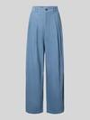 Marc O'Polo DENIM Wide Leg Cordhose aus reiner Baumwolle Rauchblau
