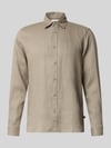 s.Oliver RED LABEL Regular Fit Freizeithemd aus reinem Leinen Lind