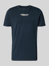 s.Oliver RED LABEL Regular Fit T-Shirt aus reiner Baumwolle Marine