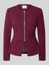 Rinascimento Kurzblazer mit Label-Detail Bordeaux