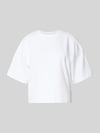 s.Oliver RED LABEL Oversized T-Shirt aus reiner Baumwolle Weiss