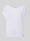 s.Oliver RED LABEL T-shirt z obniżoną linią ramion Biały
