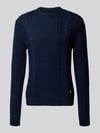 Tommy Jeans Regular Fit Strickpullover aus reiner Baumwolle Marine