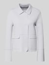 White Label Blazer mit Kentkragen und aufgesetzten Pattentaschen Offwhite