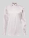 Jake*s Slim Fit Businesshemd mit extra langem Arm Taupe