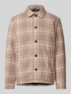 JACK & JONES Premium Regular fit overhemdjack met kentkraag, model 'CARTER' Taupe