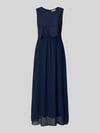 VILA Maxikleid mit rückseitigem Schlüsselloch-Ausschnitt Marine