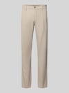 Marc O'Polo Regular Fit Schmale Hose aus Baumwoll-Mix Modell 'Stig Jogger' Beige