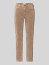Closed Slim Fit Jeans aus Baumwoll-Mix Modell 'Baker' Hellbraun