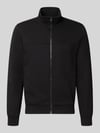 s.Oliver RED LABEL Regular Fit Sweatjacke aus Baumwoll-Mix Black