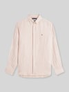 Tommy Hilfiger Regular Fit Freizeithemd aus reinem Leinen Beige