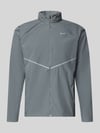 Nike Training Regular Fit Jacke mit Stehkragen Modell 'Miler' Mittelgrau