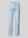 MAC Cropped Jeans mit Eingrifftaschen Modell 'Dream' Hellblau