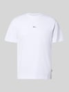 BLKVIS Regular Fit T-Shirt mit Logo-Stitching Weiss