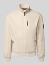 JACK & JONES Regular Fit Bomberjacke mit Stehkragen Modell 'Parker' Beige