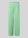 ICHI Culotte met elastische band model 'Kate' Lichtgroen