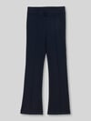Tom Tailor Regular Fit Anzughose mit elastischem Bund Marine