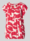 ZABAIONE Regular fit blouse van viscosemix model 'Minou' Rood