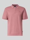 JOOP! COLLECTION Regular Fit Poloshirt mit Strukturmuster Modell 'Tibaris' Rosa
