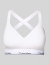 Calvin Klein Underwear Biustonosz typu bralette z watowanymi miseczkami model ‘Lift’ Biały