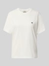 Weekend Max Mara Regular Fit T-Shirt aus reiner Baumwolle Modell 'VENACO' Weiss