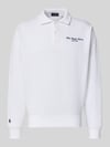 Polo Ralph Lauren Relaxed Fit Sweatshirt aus Baumwoll-Mix Weiss