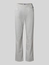 Raphaela By Brax Relaxed Fit Stoffhose mit elastischem Bund Modell 'Pamina' Hellgrau