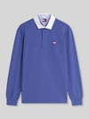 Tommy Jeans Koszulka rugby o kroju regular fit z czystej bawełny Szaroniebieski