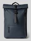 Rains Rugzak met logodetail Marineblauw