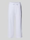 FREE/QUENT Wide Leg Pants mit elastischem Bund Modell 'Lava' Offwhite