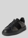 Woolrich Sneaker aus echtem Leder Modell 'Classic Court' Black